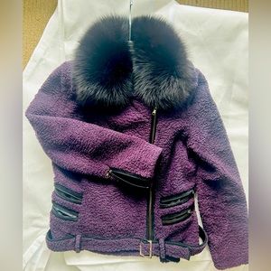 Merino Fur Biker Jacket